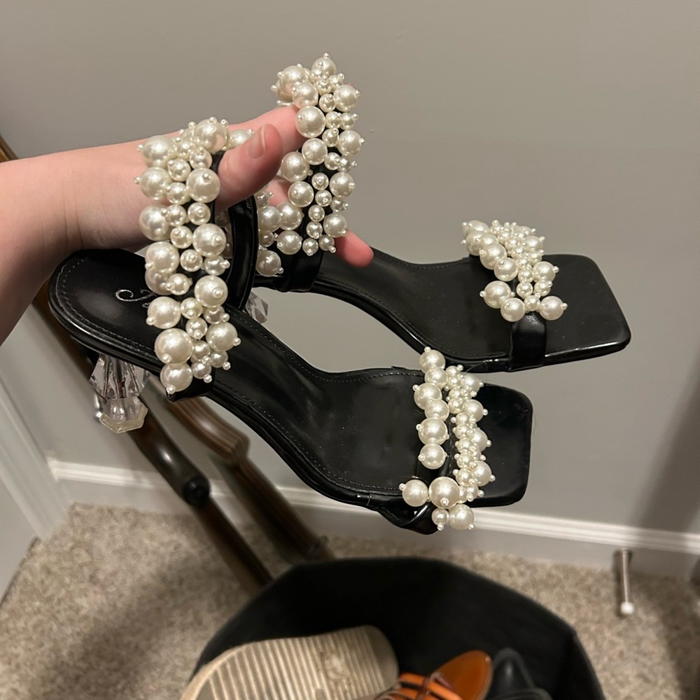 Pearl heels